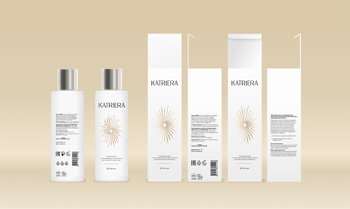 Упаковка. Ракурсы в плоскости